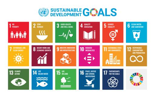 A chart of goals for sustainable developmentAI-generated content may be incorrect.